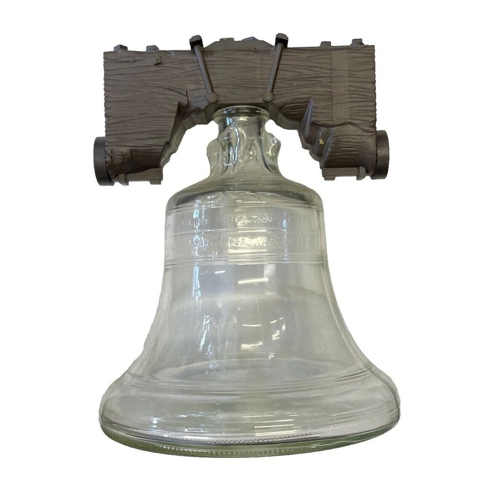 Liberty Bell Glass Replica Decanter‎